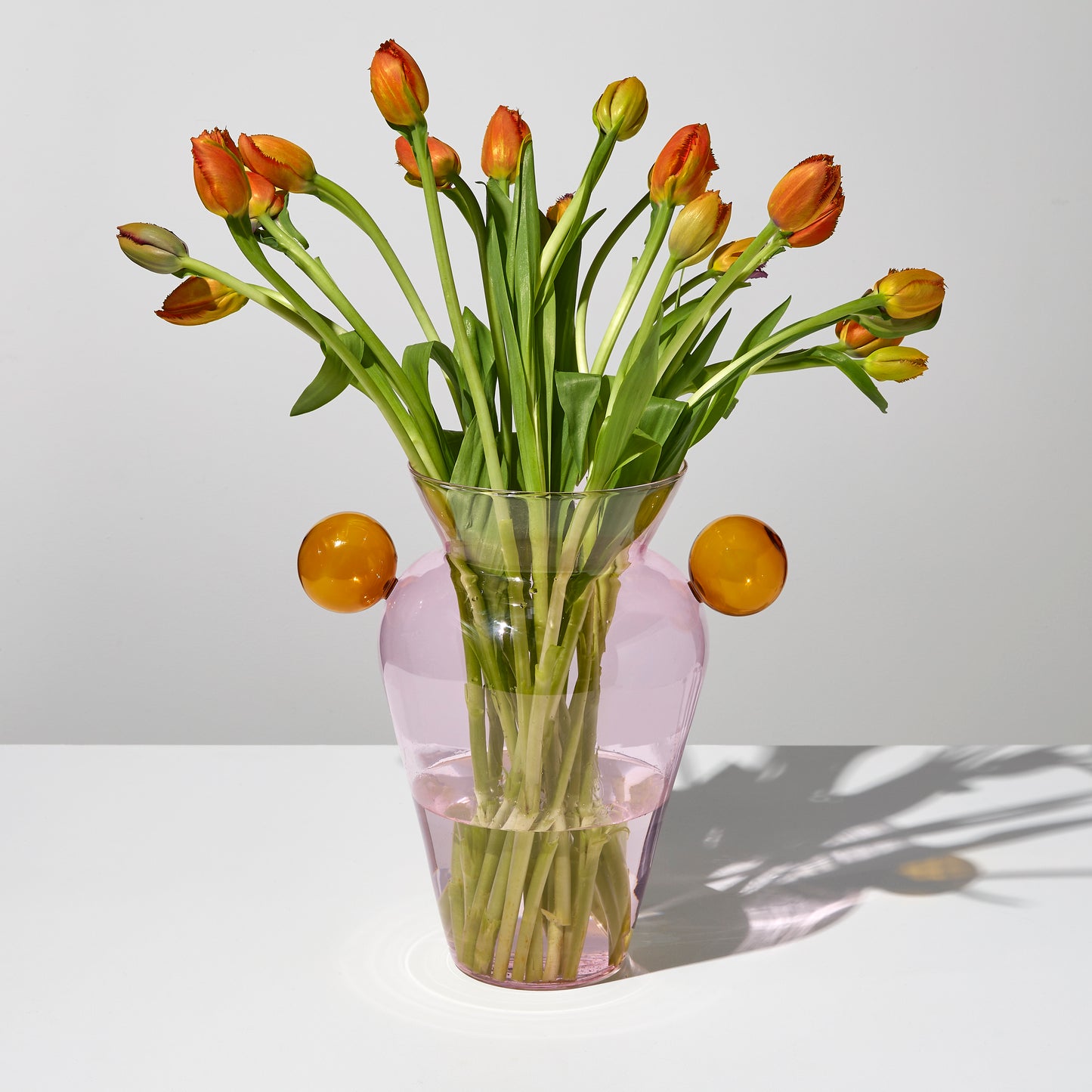 Shop Now GEO URN - PINK + AMBER at Fazeek