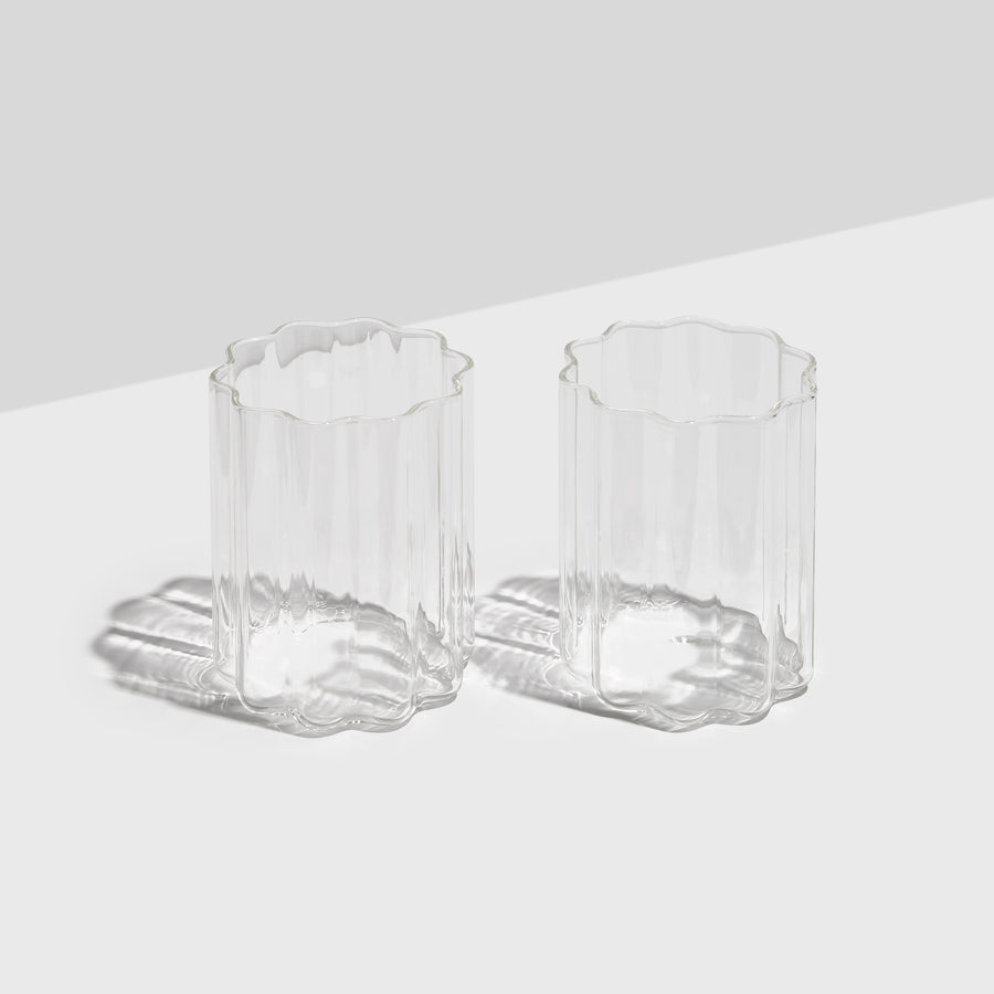 TWO x WAVE GLASSES - CLEAR