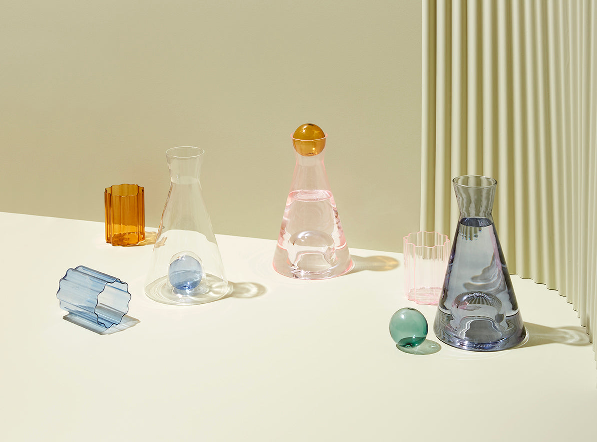 Carafes + Glassware