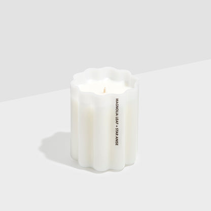 WAVE CANDLE - MAGNOLIA LEAF + STAR ANISE