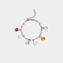 Shop Now CHARM BRACELET - SILVER at Fazeek