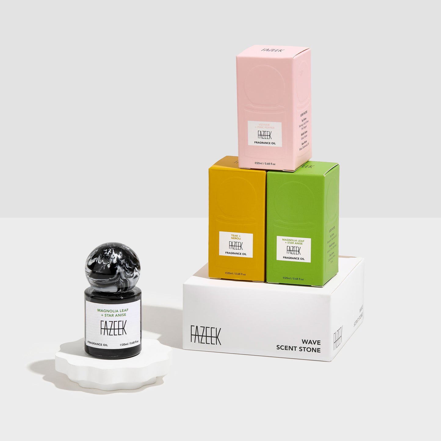 Shop Now 'ESSENTIAL' FRAGRANCE OIL BUNDLE + SCENT STONE at Fazeek