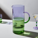 Shop Now TWO TONE PITCHER - LILAC + GREEN at Fazeek