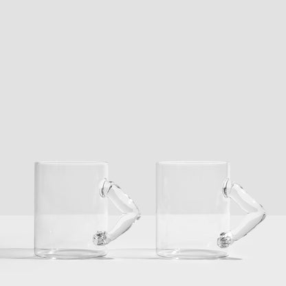 Shop Now SILHOUETTE MUGS - SET OF 2 at Fazeek