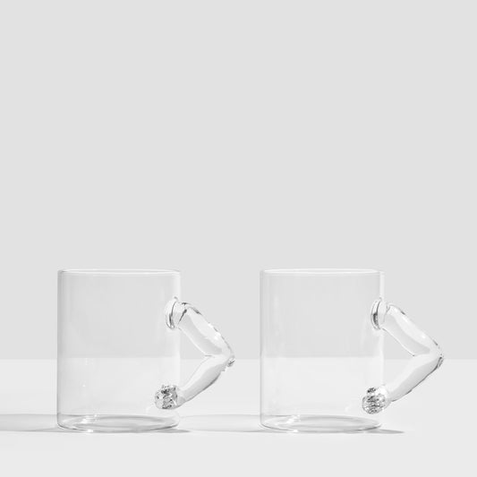 Shop Now SILHOUETTE MUGS - SET OF 2 at Fazeek