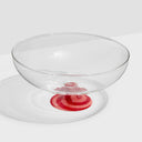 Shop Now SWIRL SALAD BOWL - RED/PINK at Fazeek