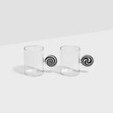 Shop Now SWIRL ESPRESSO CUPS - BLACK + WHITE at Fazeek