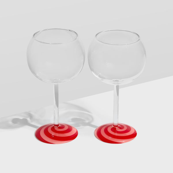 swirl wine glasses SWIRL WINE GLASSES