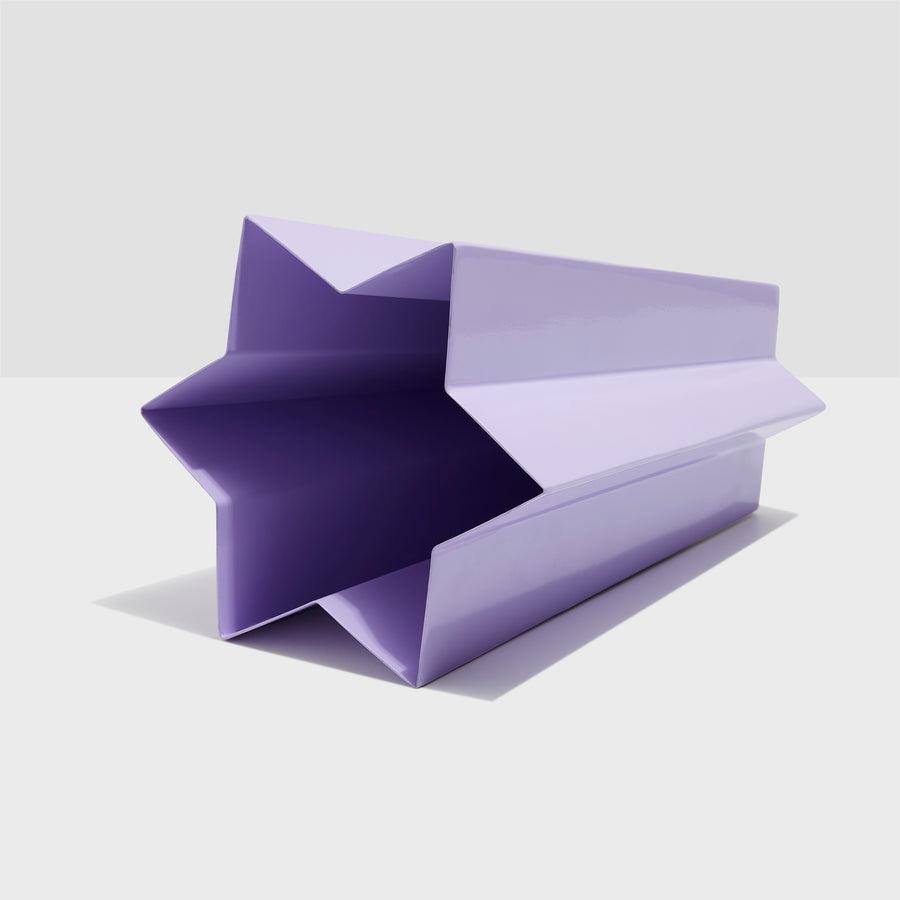 STAR VASE-  LILAC