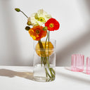 Shop Now BALANCE VASE - CLEAR + AMBER at Fazeek