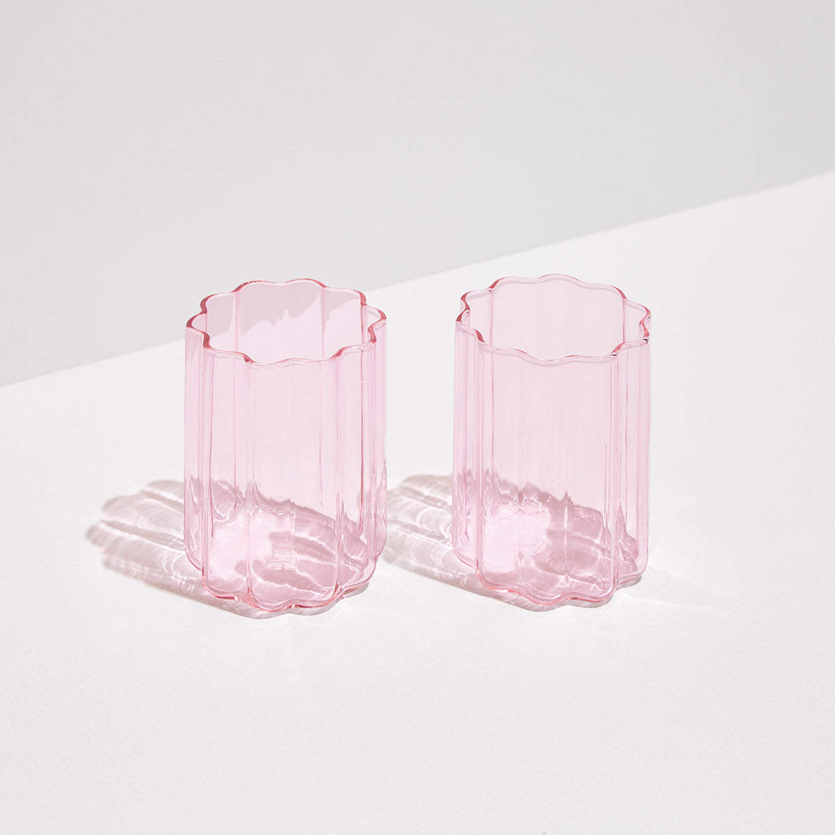 PINK | FAZEEK | TWO SET WAVE GLASSES