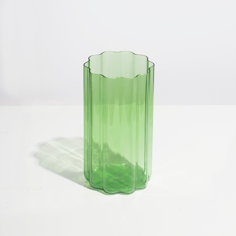 WAVE VASE - GREEN